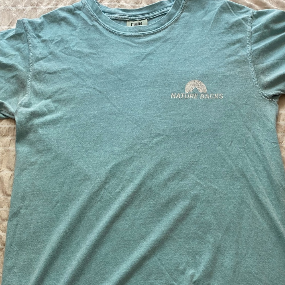 Light blue Comfort Colors “Nature Backs” Tshirt